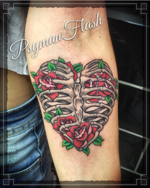 ribcage-rose-tattoo-psymanflash